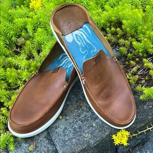 Olukai Men’s Kakaha Leather Loafer